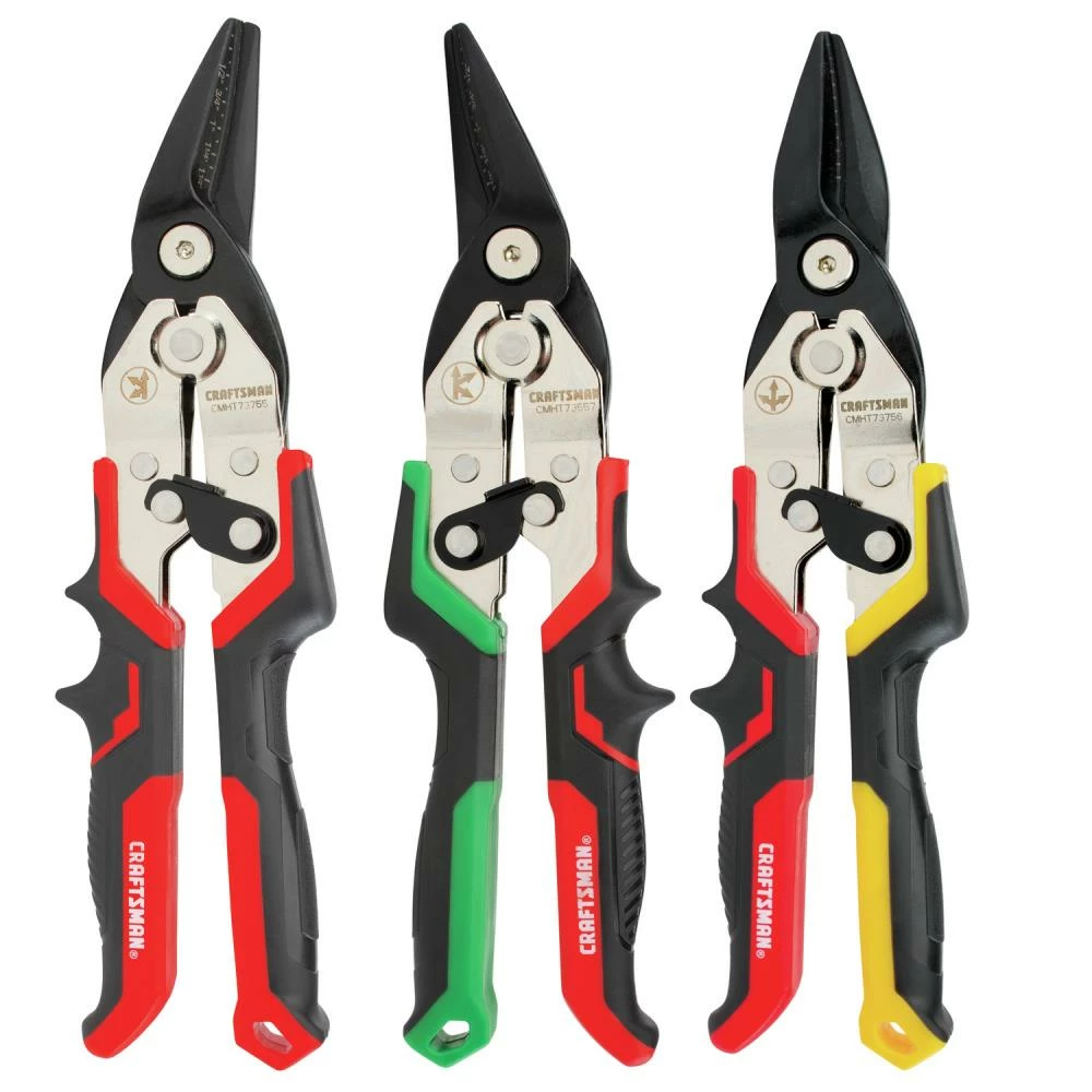 CRAFTSMAN Tin Snips 60CrV Snips Set 1 CRAFTSMAN Tin Snips 60CrV Snips Set