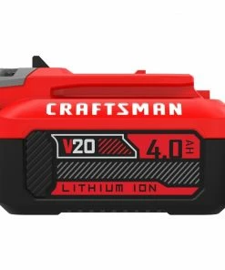 CRAFTSMAN Power Tool Batteries & Chargers V20 20-Volt Max 4 Amp-Hour Lithium Power Tool Battery 12 CRAFTSMAN Power Tool Batteries & Chargers V20 20-Volt Max 4 Amp-Hour Lithium Power Tool Battery -Craftsman Store 09241742