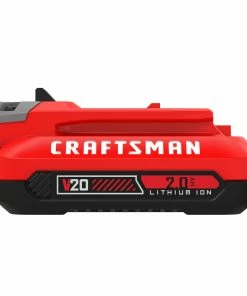CRAFTSMAN Power Tool Batteries & Chargers V20 20-Volt Max 2 Amp-Hour Lithium Power Tool Battery -Craftsman Store 09241754 scaled