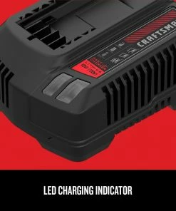 CRAFTSMAN Power Tool Batteries & Chargers 20-Volt Max Power Tool Battery Charger -Craftsman Store 09241762