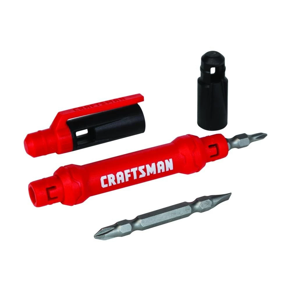 CRAFTSMAN Screwdrivers 2-Piece Plastic Handle Magnetic Set Multi-bit Screwdriver Set 1 CRAFTSMAN Screwdrivers 2-Piece Plastic Handle Magnetic Set Multi-bit Screwdriver Set