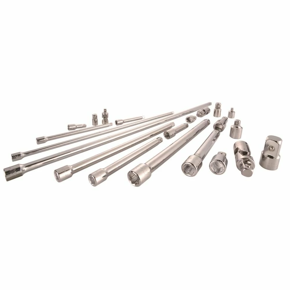 CRAFTSMAN Drive Tool & Socket Accessories 21-Piece 1/4-in, 3/8-in, 1/2-in Drive Accessory Set 1 CRAFTSMAN Drive Tool & Socket Accessories 21-Piece 1/4-in, 3/8-in, 1/2-in Drive Accessory Set