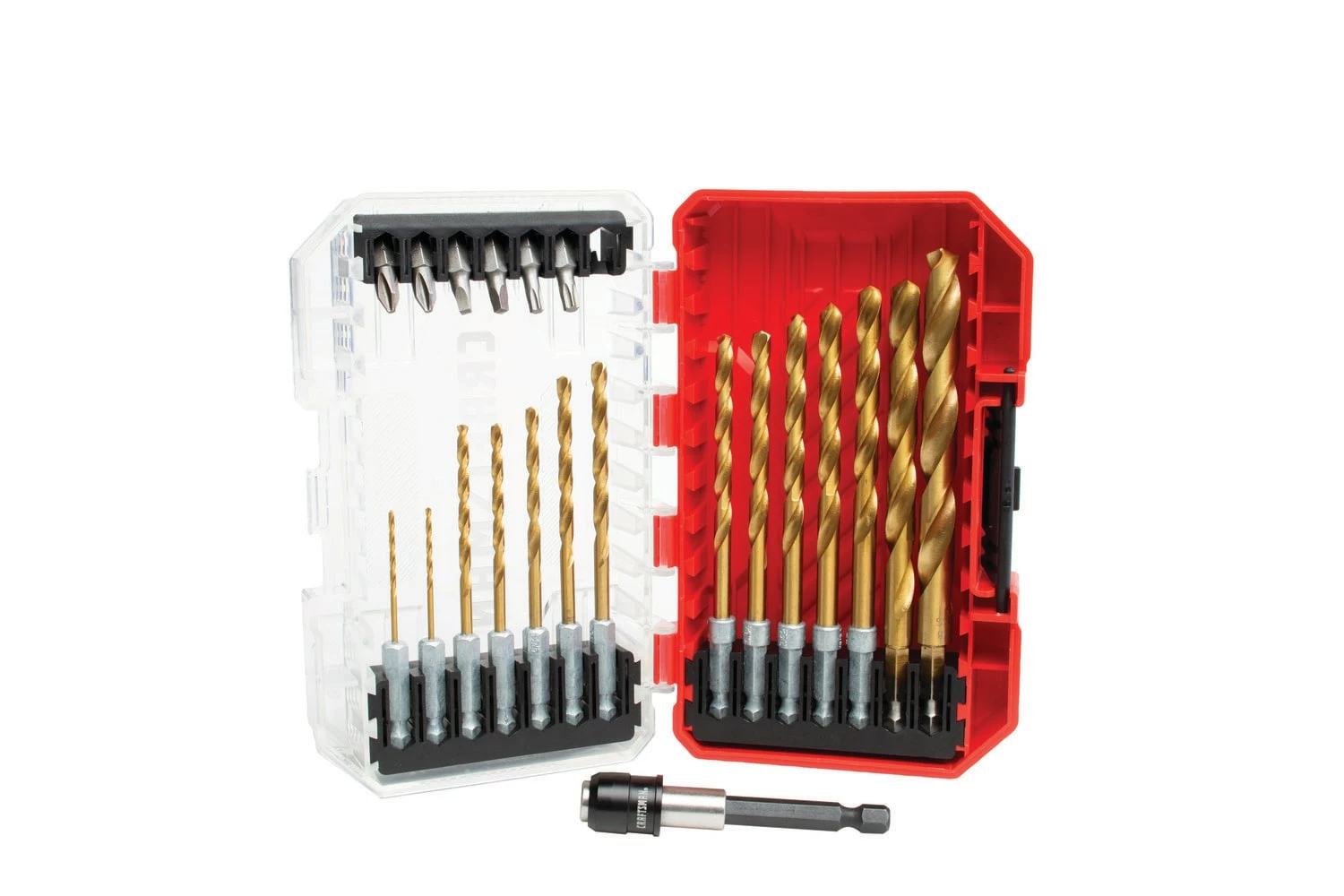CRAFTSMAN Twist Drill Bits 21-Piece Assorted x Set Titanium Twist Drill Bit Set 1 CRAFTSMAN Twist Drill Bits 21-Piece Assorted x Set Titanium Twist Drill Bit Set