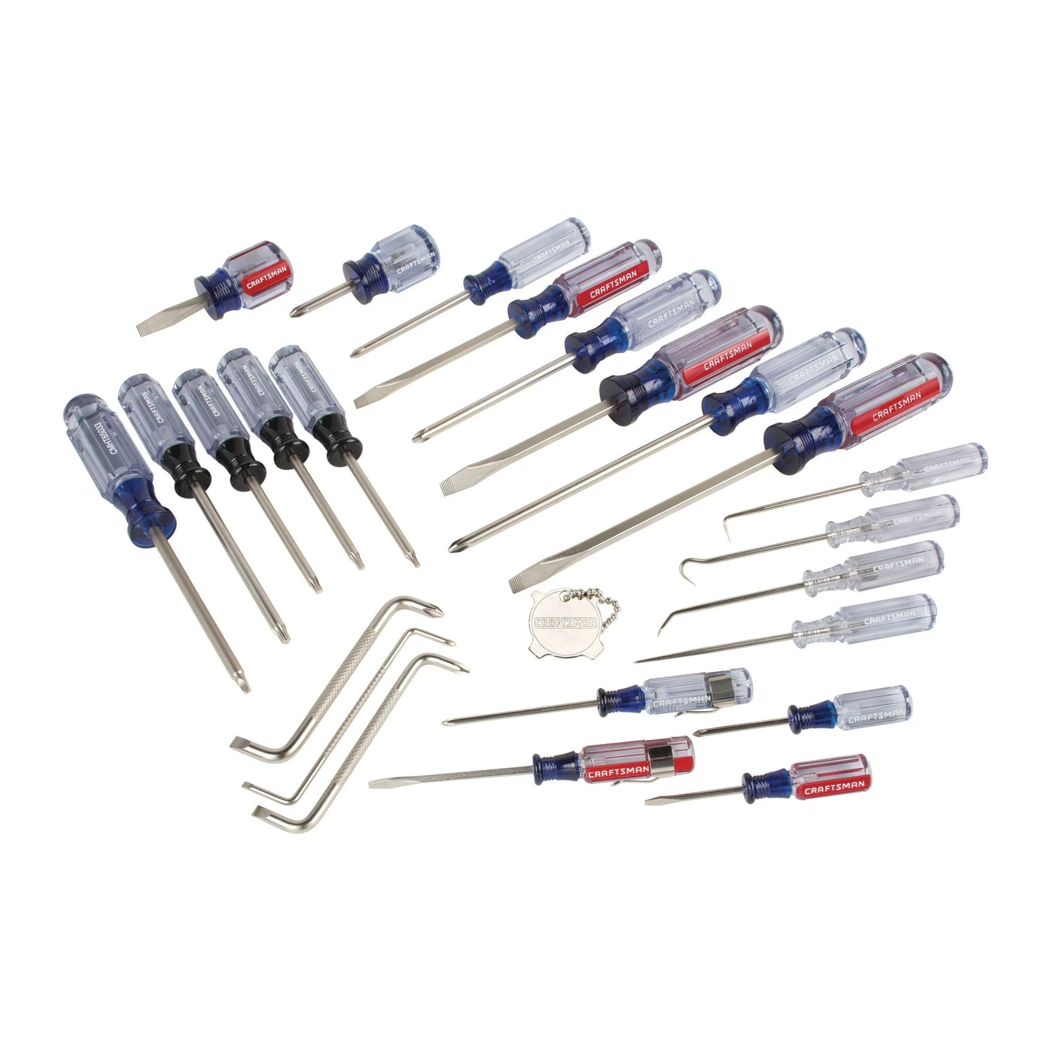 CRAFTSMAN Screwdrivers 25-Piece Acetate Handle Set Screwdriver Set 1 CRAFTSMAN Screwdrivers 25-Piece Acetate Handle Set Screwdriver Set
