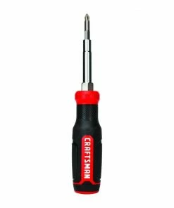 CRAFTSMAN Screwdrivers 6-Piece Bi-material Handle Set Multi-bit Screwdriver Set