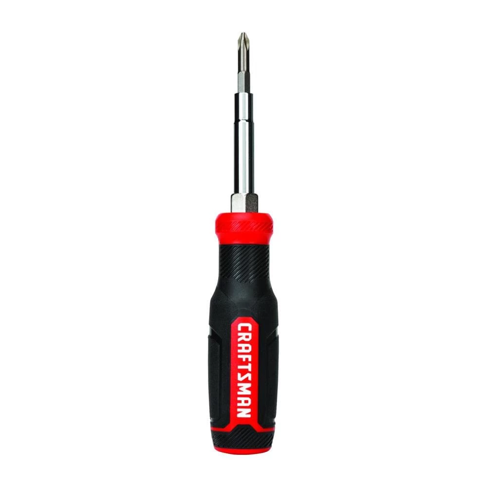 CRAFTSMAN Screwdrivers 6-Piece Bi-material Handle Set Multi-bit Screwdriver Set 1 CRAFTSMAN Screwdrivers 6-Piece Bi-material Handle Set Multi-bit Screwdriver Set