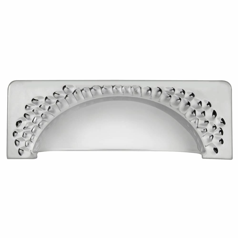 Hickory Hardware Craftsman Center to Center Chrome Arch Cup Drawer Pulls 1 Hickory Hardware Craftsman Center to Center Chrome Arch Cup Drawer Pulls