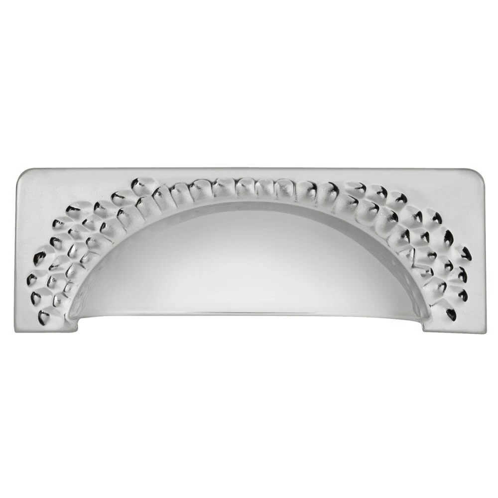 Hickory Hardware Craftsman Center to Center Chrome Arch Cup Drawer Pulls 2 Hickory Hardware Craftsman Center to Center Chrome Arch Cup Drawer Pulls - Image 2