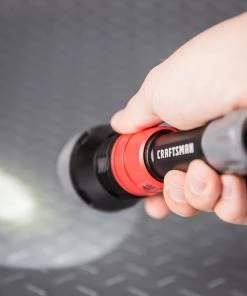 CRAFTSMAN Flashlights 500-Lumen LED Rechargeable Spotlight Flashlight (Battery Included) 11 CRAFTSMAN Flashlights 500-Lumen LED Rechargeable Spotlight Flashlight (Battery Included) -Craftsman Store 09391238
