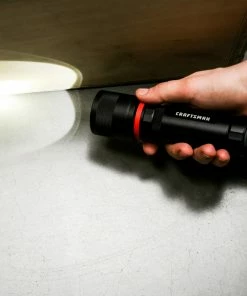 CRAFTSMAN Flashlights LED flashlight 350-Lumen LED Flashlight (Battery Included) -Craftsman Store 09551447
