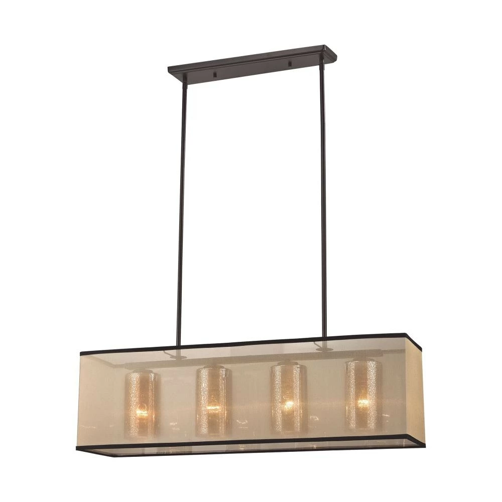 Westmore by ELK Lighting Chandeliers Sandbar 4-Light Oil Rubbed Bronze Craftsman Chandelier 1 Westmore by ELK Lighting Chandeliers Sandbar 4-Light Oil Rubbed Bronze Craftsman Chandelier