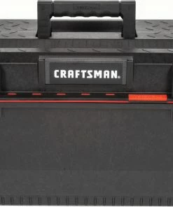 CRAFTSMAN Portable Tool Boxes PRO 28-in Red Plastic Lockable Tool Box