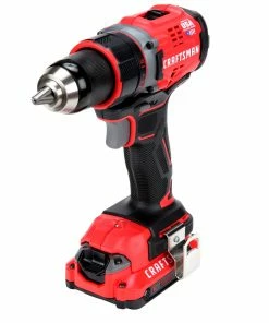 CRAFTSMAN Drills V20 20-volt Max 1/2-in Brushless Cordless Drill (2-Batteries Included and Charger Included) -Craftsman Store 09613533