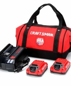 CRAFTSMAN Impact Drivers V20 20-volt Max Variable Speed Brushless Cordless Impact Driver (2-Batteries Included) -Craftsman Store 09613558