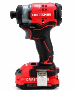 CRAFTSMAN Impact Drivers V20 20-volt Max Variable Speed Brushless Cordless Impact Driver (2-Batteries Included) -Craftsman Store 09613559