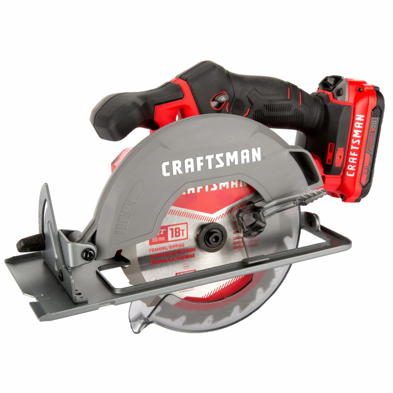 CRAFTSMAN Power Tool Combo Kits V20 6-Tool 20-Volt Max Power Tool Combo Kit with Soft Case (2-Batteries Included and Charger Included) 4 CRAFTSMAN Power Tool Combo Kits V20 6-Tool 20-Volt Max Power Tool Combo Kit with Soft Case (2-Batteries Included and Charger Included) - Image 4