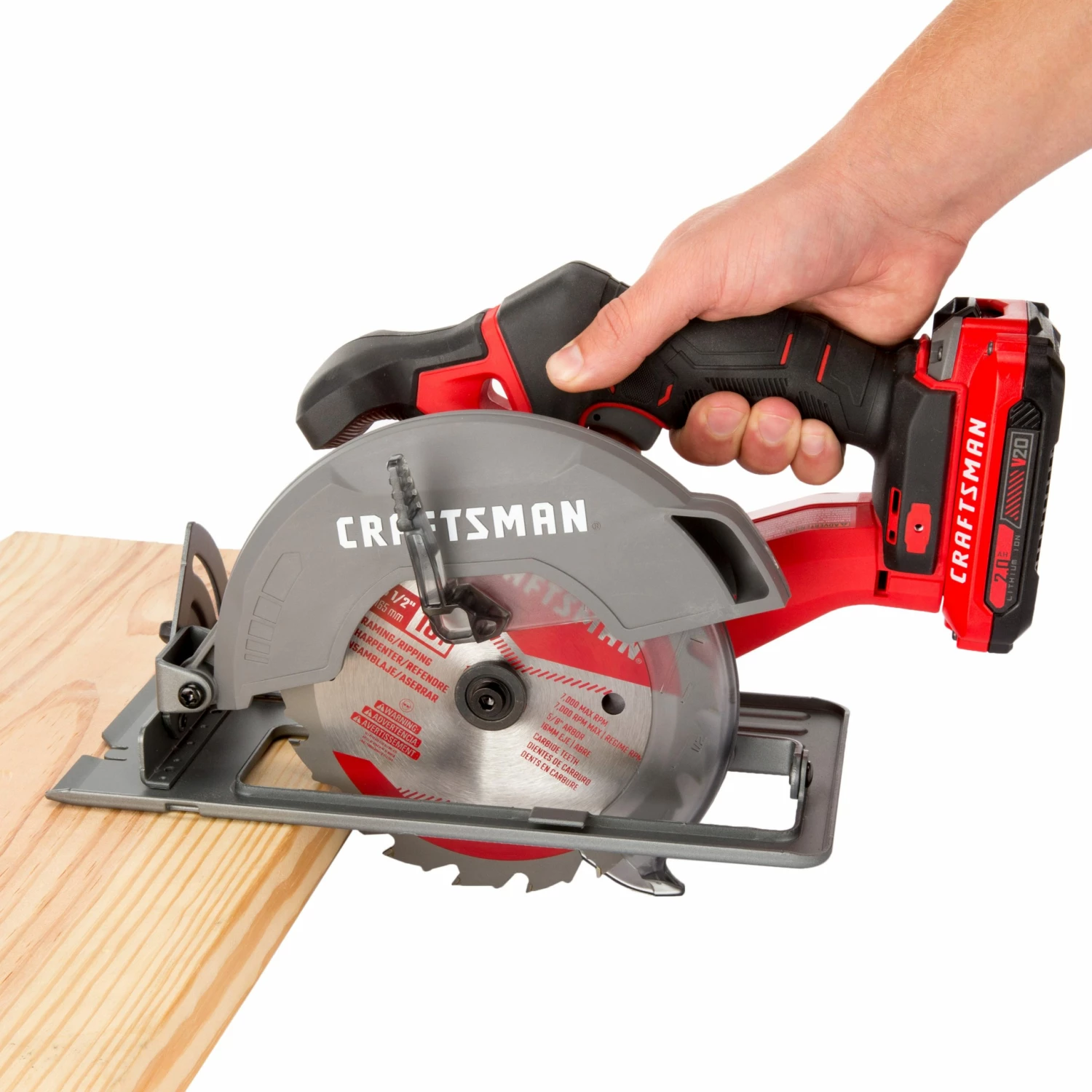 CRAFTSMAN Power Tool Combo Kits V20 6-Tool 20-Volt Max Power Tool Combo Kit with Soft Case (2-Batteries Included and Charger Included) 12 CRAFTSMAN Power Tool Combo Kits V20 6-Tool 20-Volt Max Power Tool Combo Kit with Soft Case (2-Batteries Included and Charger Included) - Image 12