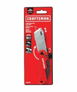 CRAFTSMAN Utility Knives 3/4-in 10-Blade Folding Retractable Utility Knife -Craftsman Store 09618440