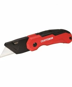 CRAFTSMAN Utility Knives 3/4-in 1-Blade Folding Utility Knife with On Tool Blade Storage -Craftsman Store 09639459