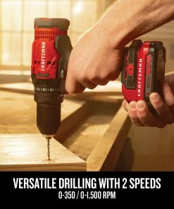 CRAFTSMAN Power Tool Combo Kits V20 4-Tool 20-Volt Max Power Tool Combo Kit with Soft Case (2-Batteries Included and Charger Included) -Craftsman Store 09653161