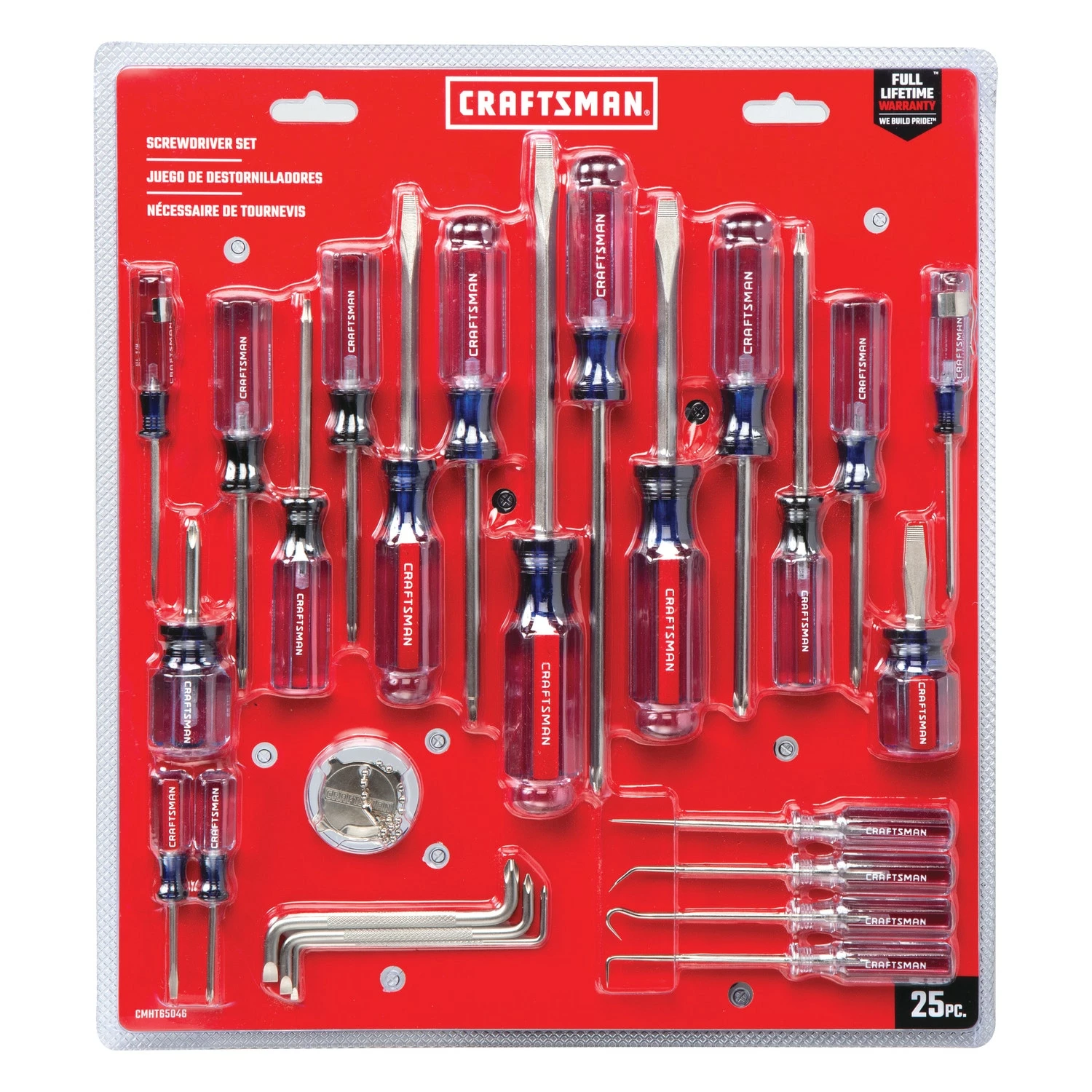 CRAFTSMAN Screwdrivers 25-Piece Acetate Handle Set Screwdriver Set 3 CRAFTSMAN Screwdrivers 25-Piece Acetate Handle Set Screwdriver Set - Image 3