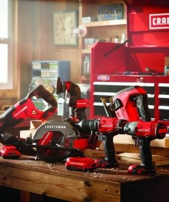 CRAFTSMAN Power Tool Combo Kits V20 8-Tool 20-Volt Max Power Tool Combo Kit with Soft Case (2-Batteries Included and Charger Included) -Craftsman Store 09680045