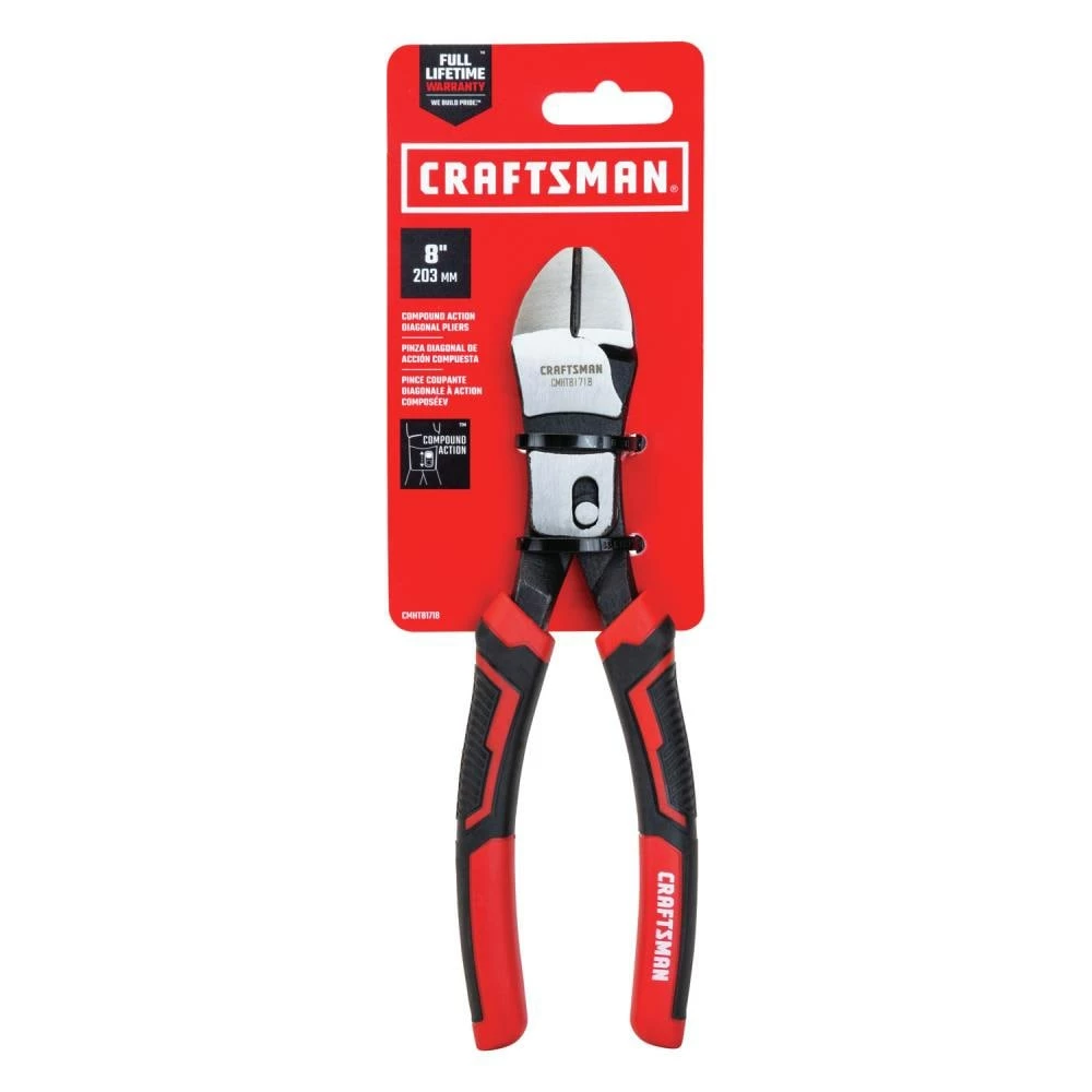 CRAFTSMAN 8-in Diagonal Cutting Pliers 3 CRAFTSMAN 8-in Diagonal Cutting Pliers - Image 3