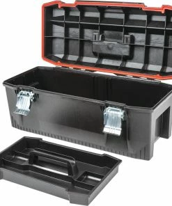 CRAFTSMAN Portable Tool Boxes PRO 28-in Red Plastic Lockable Tool Box 14 CRAFTSMAN Portable Tool Boxes PRO 28-in Red Plastic Lockable Tool Box -Craftsman Store 09704242