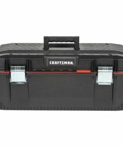 CRAFTSMAN Portable Tool Boxes PRO 28-in Red Plastic Lockable Tool Box 11 CRAFTSMAN Portable Tool Boxes PRO 28-in Red Plastic Lockable Tool Box -Craftsman Store 09704246