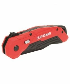 CRAFTSMAN Pocket Knives 4.31-in High Carbon Stainless Steel Black Oxide Pocket Knife -Craftsman Store 09727509