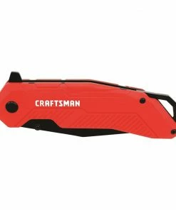 CRAFTSMAN Pocket Knives 4.11-in High Carbon Stainless Steel Black Oxide Pocket Knife 8 CRAFTSMAN Pocket Knives 4.11-in High Carbon Stainless Steel Black Oxide Pocket Knife -Craftsman Store 09727768