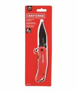 CRAFTSMAN Pocket Knives 4.11-in High Carbon Stainless Steel Black Oxide Pocket Knife 11 CRAFTSMAN Pocket Knives 4.11-in High Carbon Stainless Steel Black Oxide Pocket Knife -Craftsman Store 09727771