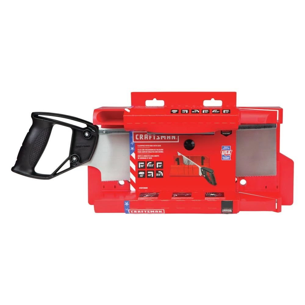 CRAFTSMAN Miter Boxes 14-in Blade x 2.5-in D High Impact Polypropylene Miter Box 4 CRAFTSMAN Miter Boxes 14-in Blade x 2.5-in D High Impact Polypropylene Miter Box - Image 4