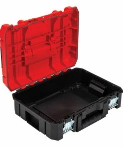 CRAFTSMAN Portable Tool Boxes VERSASTACK System 17-in Red Plastic Lockable Tool Box -Craftsman Store 09729752