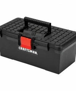 CRAFTSMAN Portable Tool Boxes 16-in Black Plastic Lockable Tool Box 9 CRAFTSMAN Portable Tool Boxes 16-in Black Plastic Lockable Tool Box -Craftsman Store 09729823