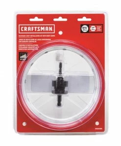 CRAFTSMAN Hole Saws & Kits 6-in Carbide-Grit Arbored Recessed Lighting Hole Saw -Craftsman Store 09735014