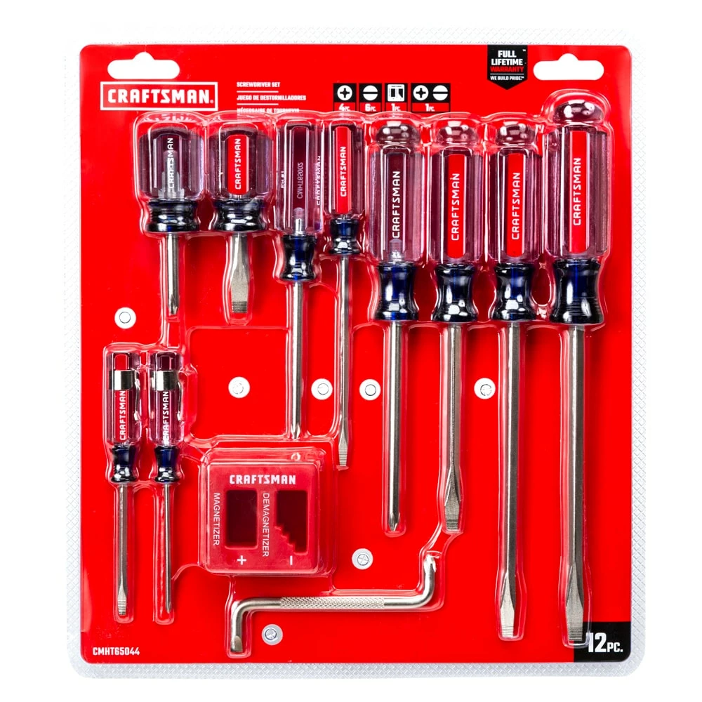 CRAFTSMAN Screwdrivers 12-Piece Acetate Handle Set Screwdriver Set 2 CRAFTSMAN Screwdrivers 12-Piece Acetate Handle Set Screwdriver Set - Image 2
