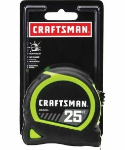 CRAFTSMAN Tape Measures HI-VIS 25-ft Tape Measure 9 CRAFTSMAN Tape Measures HI-VIS 25-ft Tape Measure -Craftsman Store 09744399