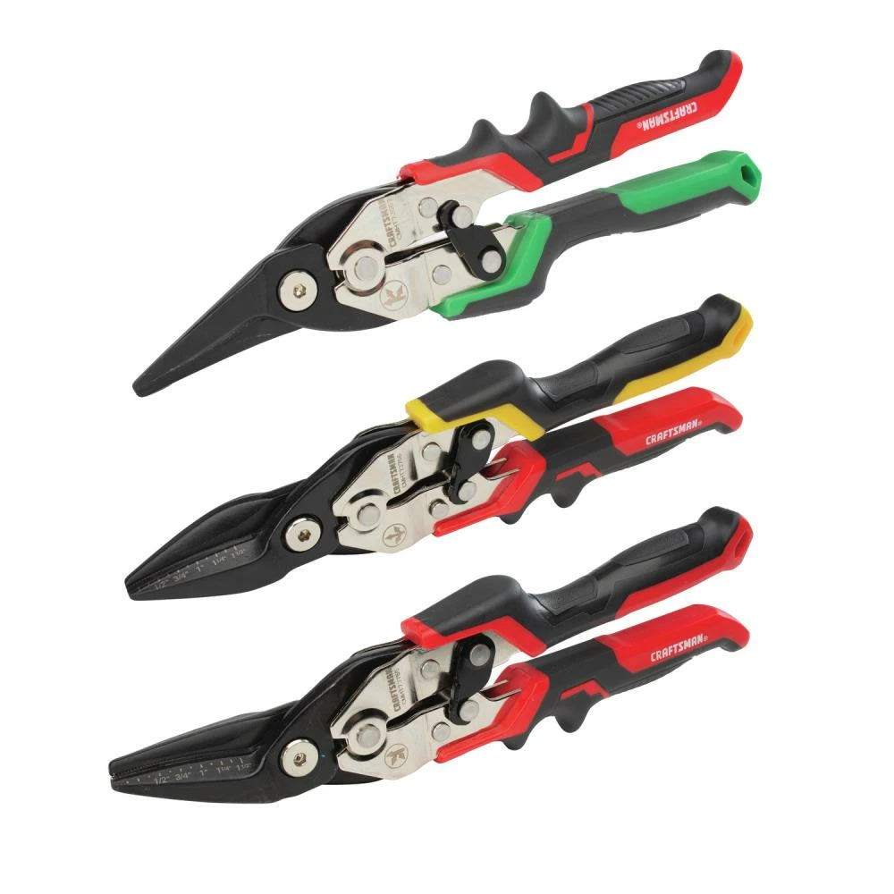 CRAFTSMAN Tin Snips 60CrV Snips Set 2 CRAFTSMAN Tin Snips 60CrV Snips Set - Image 2