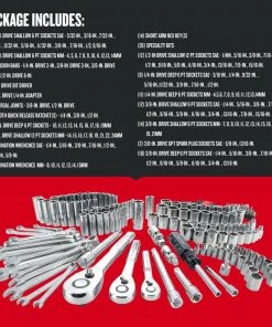 CRAFTSMAN Mechanics Tool Sets 189-Piece Standard (SAE) and Metric Combination Polished Chrome Mechanics Tool Set (1/4-in; 3/8-in) -Craftsman Store 09748262