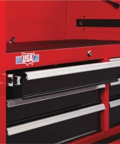 CRAFTSMAN Top Tool Chests 2000 Series 51.5-in W x 24.5-in H 8-Drawer Steel Tool Chest (Red) -Craftsman Store 09861056