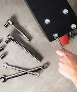 CRAFTSMAN Mechanics Tool Sets 121-Piece Standard (SAE) and Metric Combination Gunmetal Chrome Mechanics Tool Set (1/4-in; 3/8-in) 18 CRAFTSMAN Mechanics Tool Sets 121-Piece Standard (SAE) and Metric Combination Gunmetal Chrome Mechanics Tool Set (1/4-in; 3/8-in) -Craftsman Store 09888253 scaled