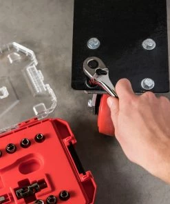 CRAFTSMAN Mechanics Tool Sets 22-Piece Standard (SAE) and Metric Combination Gunmetal Chrome Mechanics Tool Set (3/8-in) -Craftsman Store 09888257 scaled