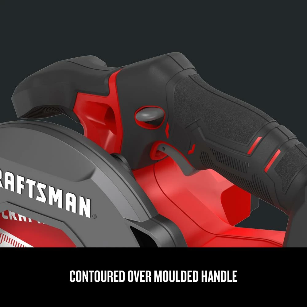 CRAFTSMAN Circular Saws V20 20-Volt Max 6-1/2-in Cordless Circular Saw Kit Circular Saw (1-Battery and Charger Included) 8 CRAFTSMAN Circular Saws V20 20-Volt Max 6-1/2-in Cordless Circular Saw Kit Circular Saw (1-Battery and Charger Included) - Image 8