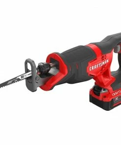 CRAFTSMAN Reciprocating Saws V20 20-volt Max Variable Speed Cordless Reciprocating Saw (Charger Included and Battery Included) -Craftsman Store 09896297