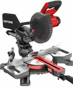 CRAFTSMAN Miter Saws V20 7-1/4-in 20-Volt Max Single Bevel Sliding Compound Cordless Miter Saw -Craftsman Store 09900524