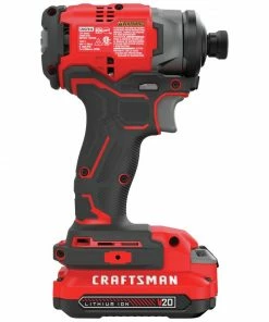 CRAFTSMAN Impact Drivers V20 20-volt Max Variable Speed Brushless Cordless Impact Driver (1-Battery Included) -Craftsman Store 09900528