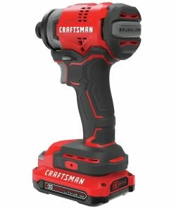 CRAFTSMAN Impact Drivers V20 20-volt Max Variable Speed Brushless Cordless Impact Driver (1-Battery Included) -Craftsman Store 09900529