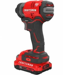 CRAFTSMAN Impact Drivers V20 20-volt Max Variable Speed Brushless Cordless Impact Driver (2-Batteries Included) -Craftsman Store 09900608