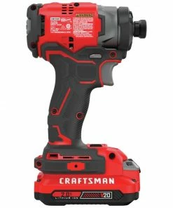 CRAFTSMAN Impact Drivers V20 20-volt Max Variable Speed Brushless Cordless Impact Driver (2-Batteries Included) -Craftsman Store 09900609